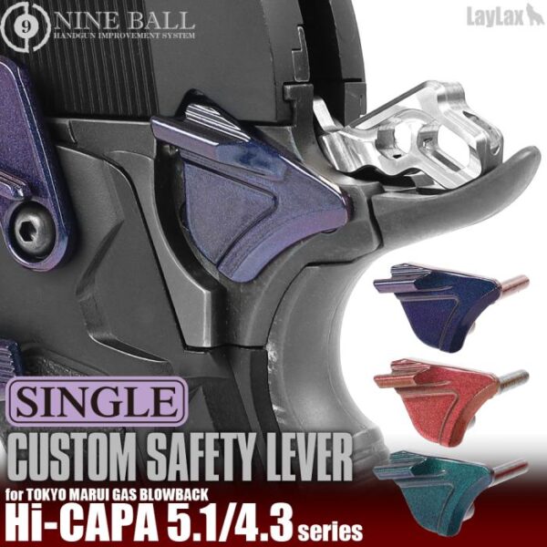Nine Ball Hi Capa Series - Single Safety Lever - ZANSHIN 残心