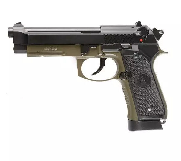 KJ M9A1 Full Metal Gas Blowback Gel Blaster - Olive Drab Green