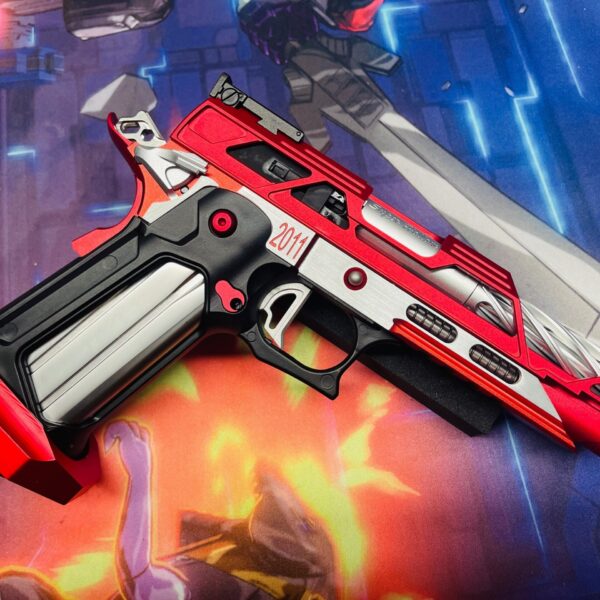 Custom Laylax / Guarder / AW / Dr Black "Knock-Out" Hi Capa 5.1 Gas Pistol