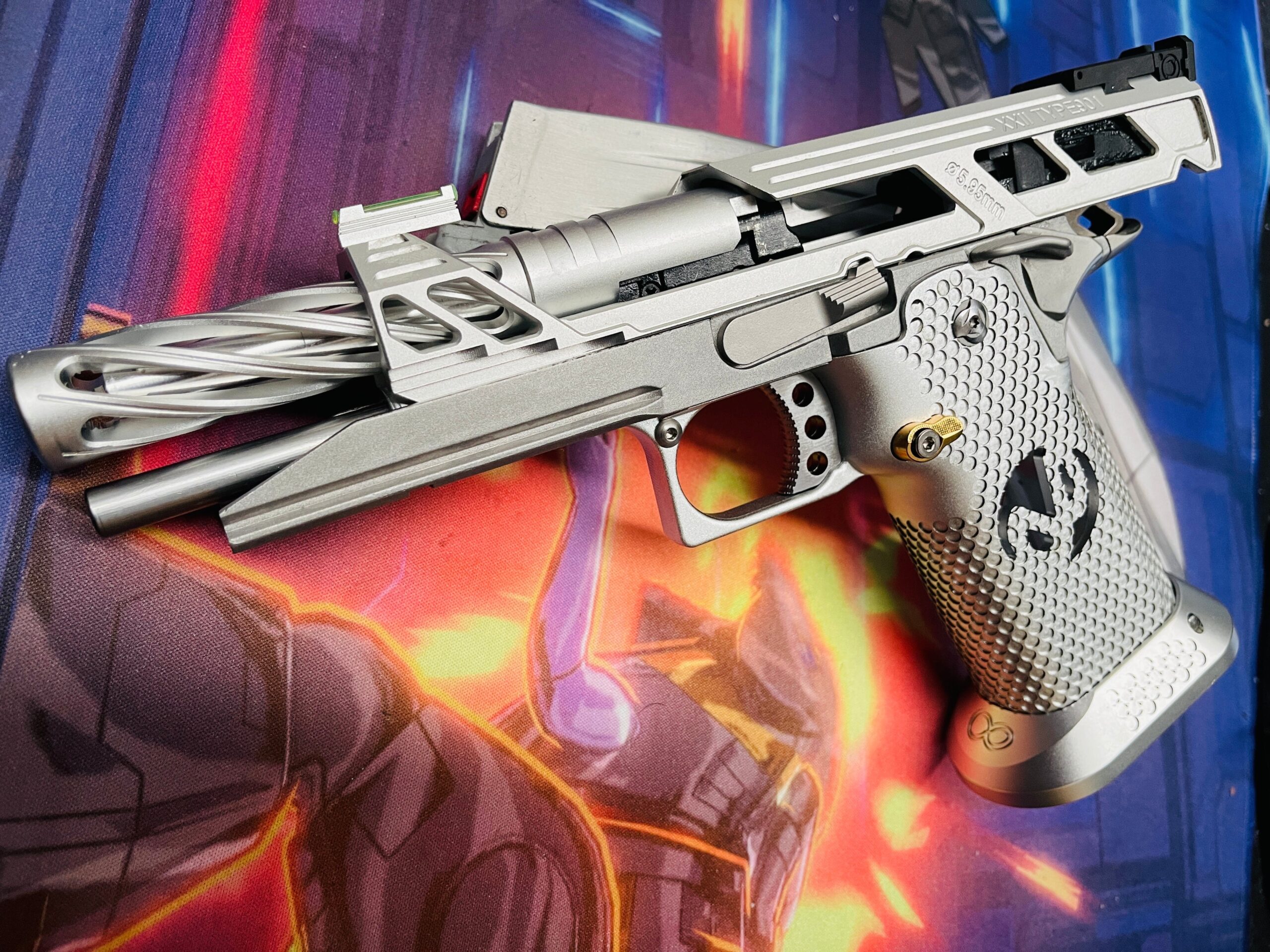 Custom Dr Black / Guarder "Ascension" Hi Capa 5.1 Custom GBB Gel Blaster - Image 4