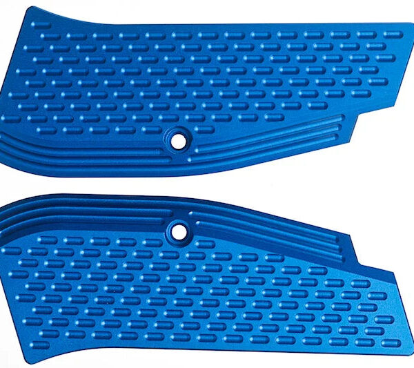KJ Works Aluminium Hand Grip for CZ SP-01 Shadow (Blue)