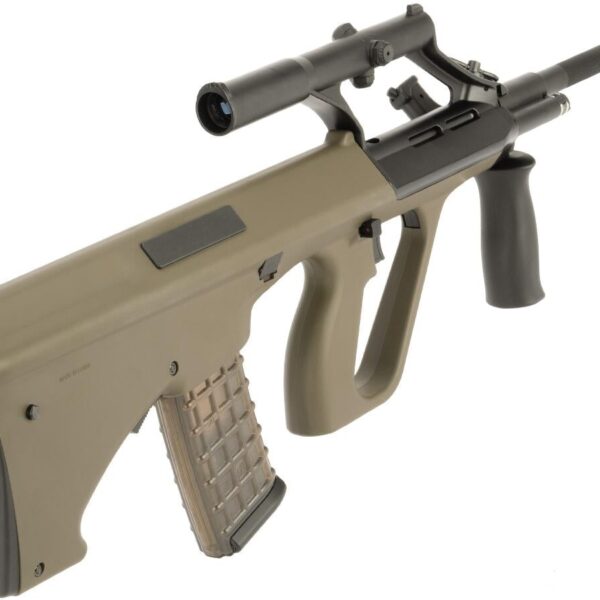 Snow Wolf AUG A1 Military Bullpup Rifle w/ Integrated Scope (Colour: OD Green)